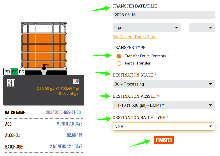 Transfer Spirit Between Vessels (Read Time: 2 Minutes) – FIVE x 5 Support